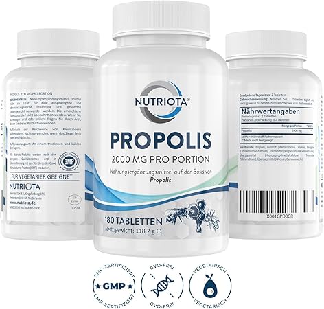 Propolis 2000mg, Comprimés بروبوليس-طبيعي عكبر