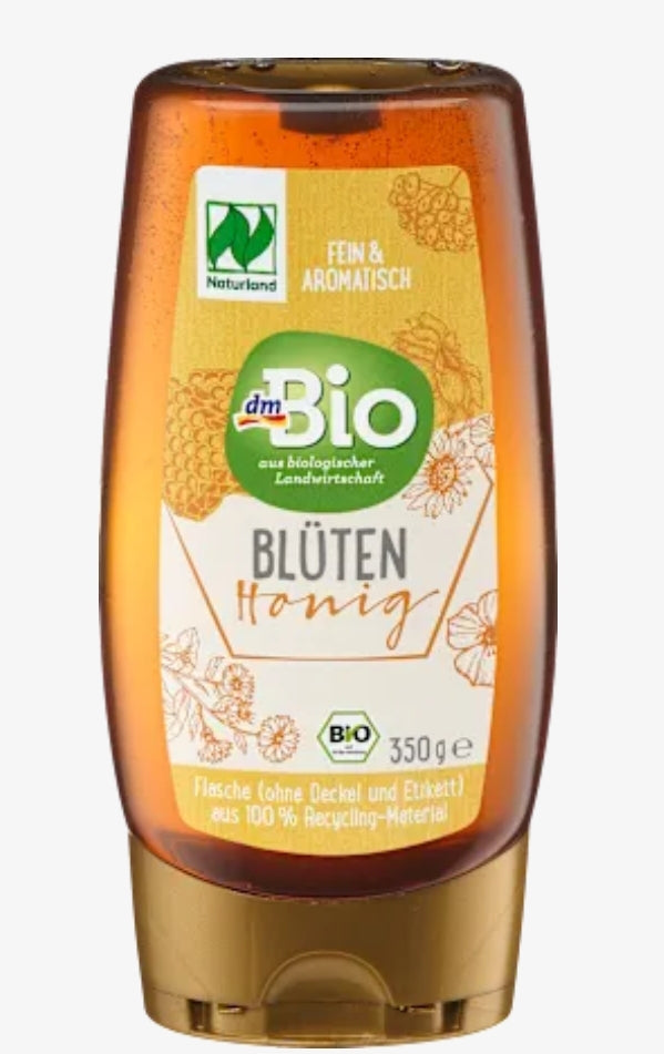 Miel de fleurs en tube, 350 g عسل الازهار بيو